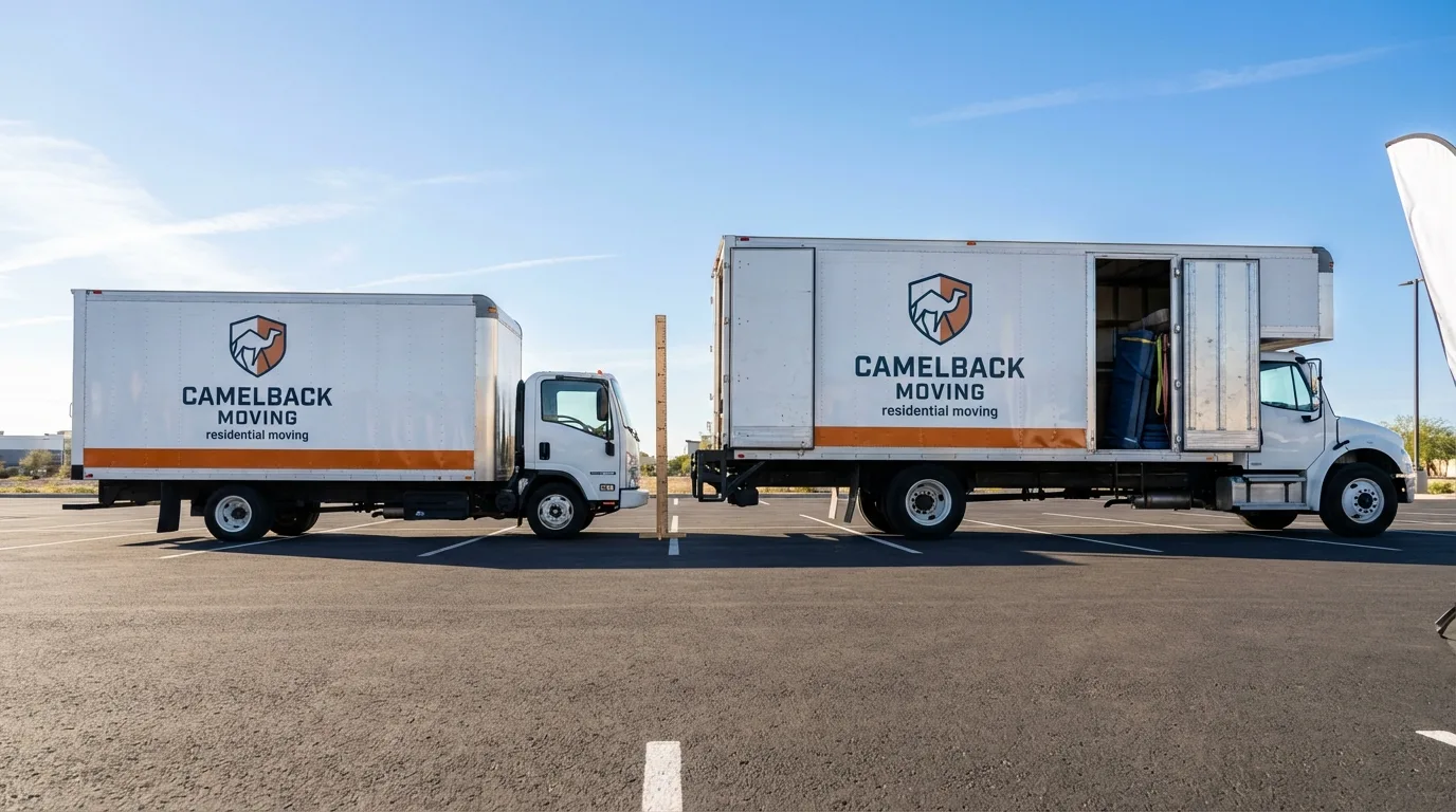 Moving truck size capacity guide in Abita Springs